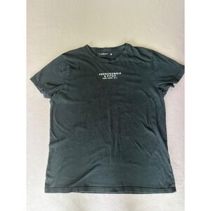 Vintage Abercrombie & Fitch Mens T-Shirt Crew Neck Short‎ Sleeve Logo Tee Medium